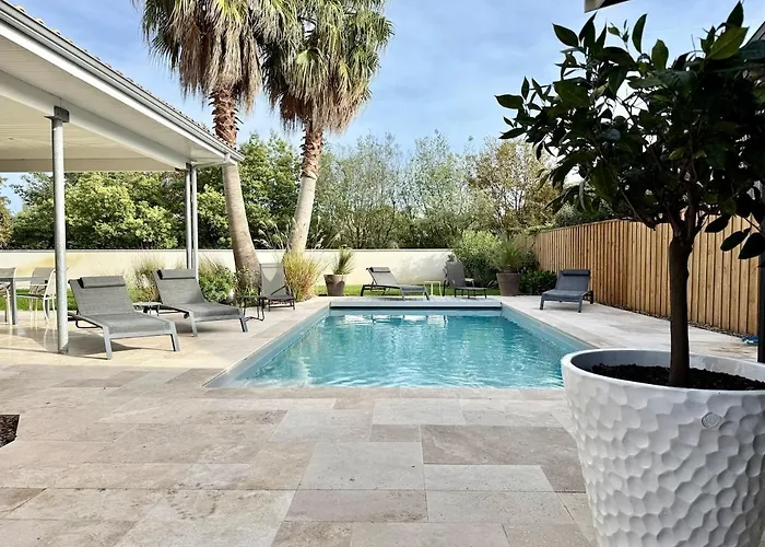 Plain Air Piscine Chauffee A Minute De L'eau * Gujan-Mestras